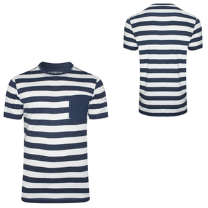 เสื้อยืดผู้ชาย OEM ODM ดีไซน์ล่าสุด คุณภาพสูง ผ้าฝ้าย 100% สีพื้น คอกลม - Product Image 3