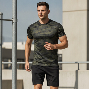 Camiseta Deportiva de Secado Rápido para Verano, con Banda Reflectante de Seguridad, Personalizable, para Gimnasio, Fitness, Proveedor Mayorista - Product Image 5