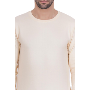 T-shirts à manches longues pour hommes en coton doux, pour un usage quotidien, tissu respirant, coupe confortable, parfaits pour les séances de sport et la course à pied. - Product Image 4