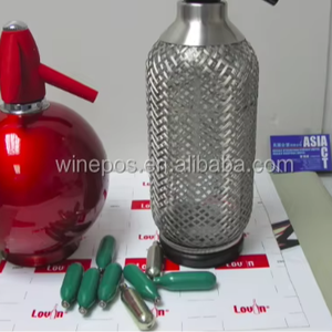 Seau à glace en acier inoxydable Martini, seaux à glace et pinces - Product Image 3