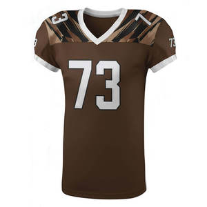 Uniformes de Fútbol Americano de Alta Calidad con Estampado por Sublimación, Ajuste Atlético, Material Ligero y Elástico, Uniforme de Fútbol para Hombre - Product Image 3