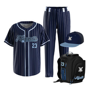 Custom Breathable Plus Size <b>Baseball</b> Jersey Set Sublimation Sportswear Team Uniform Personalized Club Kit Summer - Product Image 3