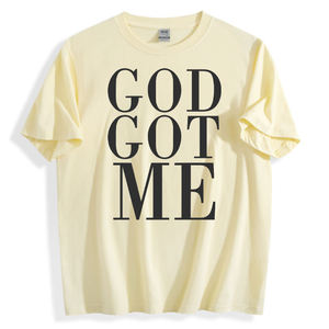 Camiseta Personalizada de Alta Calidad para Hombre, Talla Grande, 100% Algodón, Gruesa, de Lujo, con Hombros Caídos, Lisa - Product Image 3