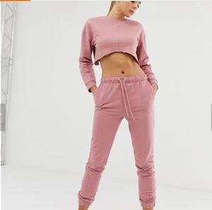 Ensemble de survêtement personnalisé pour femmes, tenue deux pièces, ensembles de survêtements pour femmes, vêtements de sport, vêtements décontractés, survêtements rayés pour femmes - Product Image 2