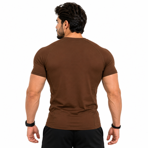 <b>Men</b> <b>Compression</b> T-<b>Shirt</b> Quick Dry Athletic Gym <b>Shirt</b> | Muscle Fit Workout Training Tee | Stretch Running Fitness Sportswear Tee - Product Image 3