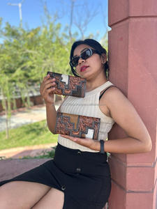 Cartera de Piel de Vaca Vintage, Cartera de Cuero de Piel de Vaca, Regalos de Regalo, Novedad - Product Image 2