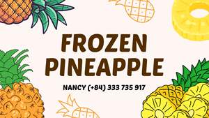 PXY 1kg Piña Dulce Liofilizada en Paquete a Granel, Procesada en Jarabe, Lista para Comer - Product Image 2