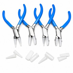 Round Nylon <b>Nose</b> Jaws Pliers Non Marring Jewelry Making Tool ZetomedPro - Product Image 5