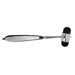 9 Inch Dual Rubber Head Hammer with <b>Needle</b> Diagnostic Instrument Professional Reflex Testing Tool Neurological Examination - Product Image 5