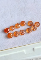 Pierres précieuses naturelles de 5 mm en pierre de soleil, facettées, rondes et calibrées – Achetez maintenant en gros des pierres brutes pour la fabrication de bijoux – Fournisseur en ligne pour revendeurs