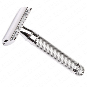 Wholesale Professional Barber Adjustable Safety <b>Razor</b> Double Edge Men's Stainless Steel Wet Shaving <b>Razor</b> Premium Quality - Product Image 3