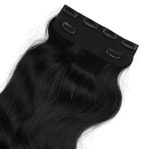 Cheveux indiens vierges de haute qualité, soyeux et brillants, extensions de cheveux humains pour femmes. Achetez directement auprès du fournisseur au prix d'usine. - Product Image 5