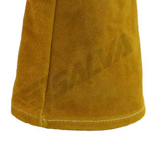 ถุงมือหนังสำหรับงานก่อสร้าง ถุงมือเชื่อมโลหะ ถุงมือหนังวัวทนความร้อน - Product Image 6