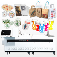 CHICAI Impresora Digital de Inyección de Tinta de Un Paso, Automática, Nueva Máquina de Un Solo Paso de Bajo Costo para Bolsas de Plástico, Caja de Pizza, Envasado de Alimentos
