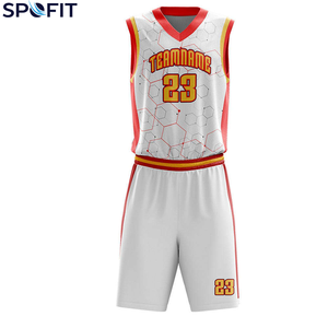 Uniforme de basket-ball personnalisé pour équipe avec des graphismes de sublimation avancés et un tissu haute performance pour les sports de compétition - Product Image 5