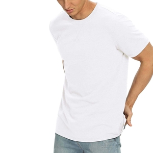 Camiseta OEM Lisa de Algodón Premium para Hombre, Camiseta con Logotipo Personalizado, Cuello Redondo, Ropa Casual de Alta Calidad - Product Image 6