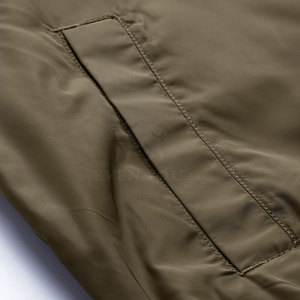 Blouson bomber pour homme léger, élégant, respirant, hiver, service OEM, qualité supérieure, 100% polyester - Product Image 5