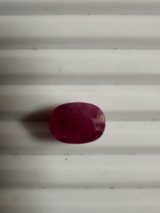 Piedra Preciosa de Rubí Birmano Natural Premium, Facetada, de Una Sola Pieza, para Anillos, Colgantes y Joyería de Lujo, Lista para Usar - Product Image 3