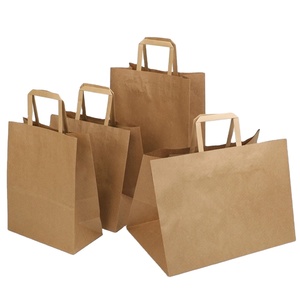 Customized <b>Design</b> Paper <b>Bag</b> Kraft Paper Gift <b>Bag</b> with Handle Industrial Surface <b>Packaging</b> <b>Bags</b> for Grocery Sugar Shopping - Product Image 6