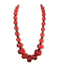 Nouvel arrivage de collier en résine de haute qualité multi-perles bijoux de mode écologiques taille de couleur personnalisée prix de gros Zehra - Product Image 6