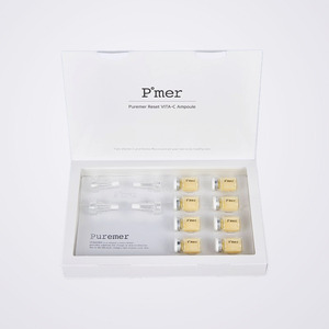 เซรั่ม coreano puremereu เกาหลี K-Beauty 7 3 RESET Vita C Ampoule 5G X 8ea ผลิตในเกาหลีวิตามิน unisex - Product Image 5