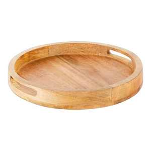 Bandeja de Madera para Servir Té y Café al Mejor Precio, Diseño Rectangular, Bandeja para Almacenamiento de Frutas y Alimentos, Logotipo Personalizado - Product Image 2