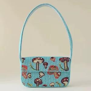 Sac à main pour femmes en résine perlée fait main TCE |   Portefeuille artisanal traditionnel pour femmes |   Accessoire de mode ethnique artisanal - Product Image 4