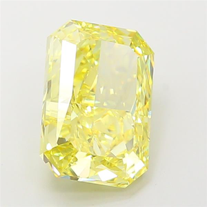 Diamant de laboratoire jaune intense taille radiant en gros pour les importateurs mondiaux de diamants et les acheteurs de bijoux B2B - Product Image 4