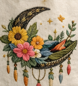 กระเป๋าผ้าแคนวาสพิมพ์ลายโลโก้ส่วนตัว COTTON FIELD กระเป๋าผ้าฝ้ายรีไซเคิลสำหรับผู้หญิงพร้อมลายปัก - Product Image 3