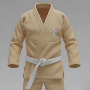 Uniformes de Jiu-Jitsu à manches longues de haute qualité pour unisexe, impression personnalisée, 100% coton, par RIVIAN ATLANTIC - Product Image 1