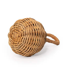 Juguete de Sonajero para Bebés, Hecho a Mano con Ratán Natural, Juguete de Dentición Ecológico, Proveedor Mayorista Directo de Fábrica - Product Image 2