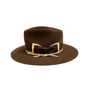 Sombrero Vaquero con Lentejuelas, Moderno y Popular, Estilo Occidental Clásico para Hombres y Mujeres, para Viajes, Deportes y Uso Casual de Verano, de Fieltro Estampado - Product Image 4
