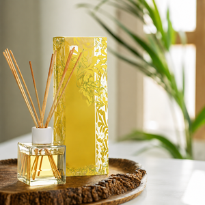 Diffuseur de parfum d'ambiance à marque privée, senteur citronnelle, avec bâtonnets en rotin, ensembles personnalisables en gros, lavande et eucalyptus - Product Image 3