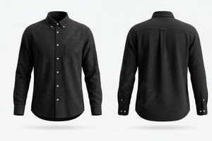 Camisa de Vestir con Botones, Estilo Moderno para Oficina, Casual y Formal, Corte Ajustado, Blusa de Algodón, Material Personalizado, Venta al por Mayor - Product Image 6