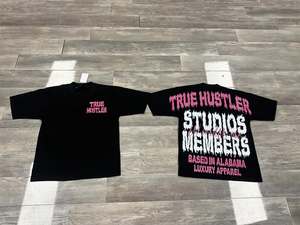 เสื้อยืดสตรีทแวร์พิมพ์ลายตามสั่ง ขนาดใหญ่พิเศษ ผ้าฝ้ายคุณภาพสูง 100% แขนสั้น - Product Image 3