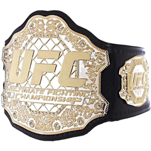 Ceinture de championnat de lutte mondiale poids lourd UFC de haute qualité, durable, unisexe, taille adulte, épaisseur 4 mm, personnalisée - Product Image 2