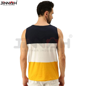 Best Sale Men's Slim Fit High Quality Fitness Wear Customized Breathable Knitted Casual Low Moq Men <b>Stringer</b> Training <b>Vest</b> - Product Image 2