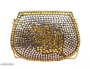 Magnifiques pochettes en mosaïque fabriquées à la main par Falak World Export, un accessoire époustouflant pour les femmes lors de célébrations et d'occasions spéciales - Product Image 2