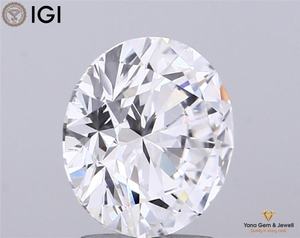 Pieza Central Premium con Diamante CVD Cultivado en Laboratorio Certificado por IGI de 3.00 Quilates, 9.33 mm, Color D, Claridad VVS1, Corte Redondo, Ideal para Anillos - Product Image 5