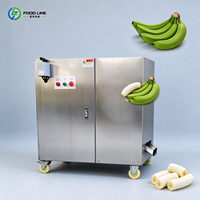 Industriële bananenschilmachine met lage schadetpercentage, automatische bananenpeller voor fruitverwerkingslijn