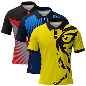 Camisas Polo de Golf para Hombre, Nuevas, Personalizadas, 95% Algodón, Bordadas, de Verano, Manga Corta, Talla Grande, con Botones, 2026 - Product Image 3