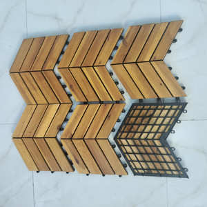 Thiết kế hiện đại DIY 300*300 mét Keo Gỗ xương cá gạch cho trong nhà ngoài trời cho nhà vườn sân thượng sân sau trang trí nội thất <span class=keywords><strong>decking</strong></span> - Product Image 4