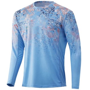 Camiseta de Manga Larga para Hombre con Protección Solar UPF 50+, Protección UV, para Pesca, Senderismo, Deportes al Aire Libre, Camisetas Deportivas para Hombre, Camisetas de Pesca - Product Image 5