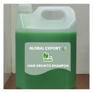 Champú orgánico para el crecimiento del cabello a base de hierbas, nutritivo, fortalecimiento, embalaje de 5 litros, calidad certificada, combate la caspa, picazón en el cuero cabelludo - Product Image 1