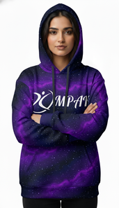 เสื้อฮู้ดดี้โอเวอร์ไซส์สไตล์ลำลองทันสมัย พิมพ์ลายแบบซับลิเมชั่นเนียนเรียบ สำหรับสตรีทแวร์และแฟชั่นแนวเมือง - Product Image 2