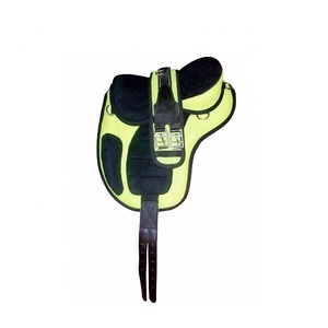 High Quality Dressage <b>Saddle</b> Genuine Leather Soft Treeless Design Product - Product Image 6