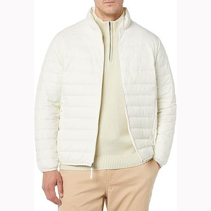 Men's <b>Packable</b> Stand Collar <b>Jacket</b> Lightweight Down Coat Winter Warm Water Resistant Insulated Puffer <b>Jacket</b> Factory Wholesale - Product Image 5