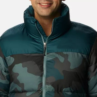 Nouvelle arrivée, veste d'hiver rembourrée légère et chaude pour homme, avec logo personnalisé, vêtements de plein air, manteau en duvet pour homme, veste matelassée CP-MPJ-02