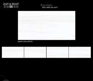 Azulejos de Porcelana con Aspecto de Mármol de 300x600 mm, 12x24 Pulgadas, GVT PGVT, Calidad de Exportación, Proveedor, Azulejo de Pared con Efecto Mármol Calacatta de 12x24 - Product Image 5