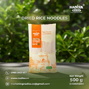 Fideos de Arroz Secos Nadisa Thanh Nam 1kg, Hechos en Vietnam, Harina de Arroz Seca de Alta Calidad, Larga Vida Útil, Empaquetado en Bolsa - Product Image 5